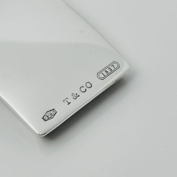 Tiffany & Co 1837 Belt Buckle Sterling Silver Mens Unisex