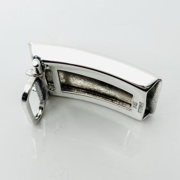 Tiffany & Co 1837 Belt Buckle Sterling Silver Mens Unisex