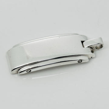 Tiffany & Co Metropolis Dog Tag Pendant in Sterling Silver - 0
