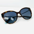 Tiffany & Co TF4166 8002 / 4U Havana Blue Gradient  Sunglasses Tortoise Shell-1