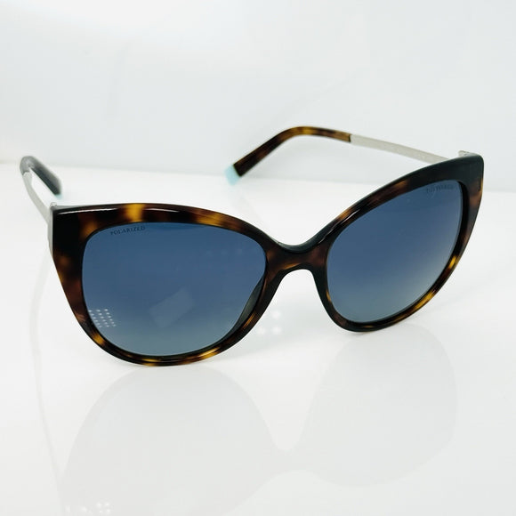 Tiffany & Co TF4166 8002 / 4U Havana Blue Gradient  Sunglasses Tortoise Shell