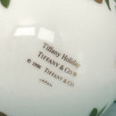 Tiffany Holiday Ball Ornament Christmas Mistletoe Bone China Painted Porcelain-8