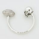 Tiffany Football Helmet Ball Key Ring Keychain in Sterling Silver-1