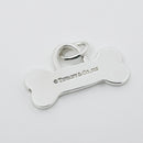 Tiffany & Co Dog Bone Pet ID Tag in Sterling Silver Engravable Charm or Pendant-1