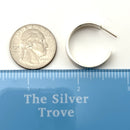 Tiffany Coin Edge Earring Single Replacement Lost in Sterling Silver 2003-5