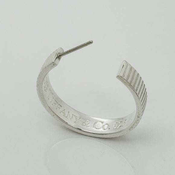 Tiffany Coin Edge Earring Single Replacement Lost in Sterling Silver 2003