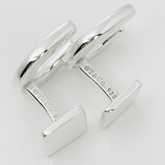 Tiffany Horseshoe T&CO Cufflinks in Sterling Silver