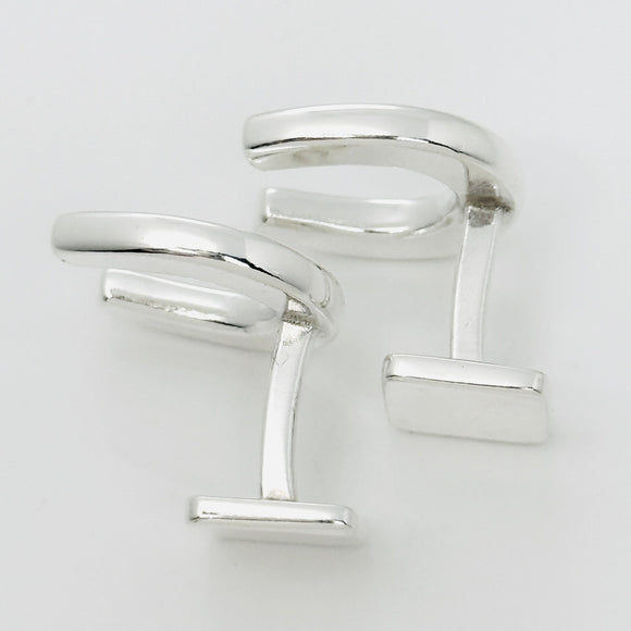 Tiffany Horseshoe T&CO Cufflinks in Sterling Silver