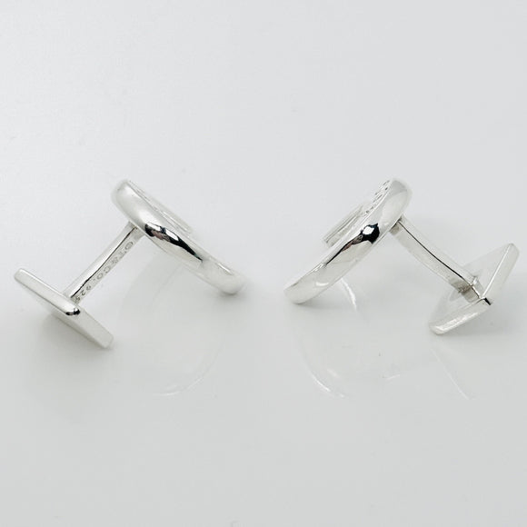 Tiffany Horseshoe T&CO Cufflinks in Sterling Silver