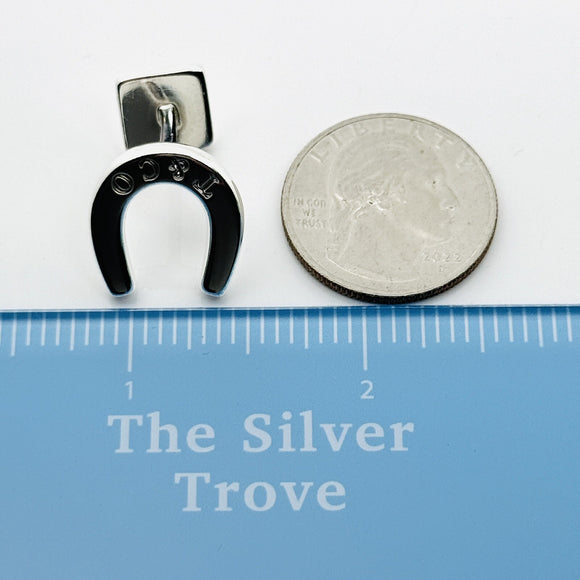 Tiffany Horseshoe T&CO Cufflinks in Sterling Silver