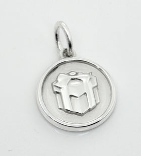 Tiffany & Co Gift Box Charm with Ribbon Round Small Pendant