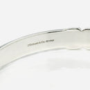 Tiffany & Co Signature X Black Enamel Bangle Bracelet 7.5" in 925 Silver-5