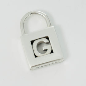 Tiffany & Co. Letter G Alphabet Initial Padlock Charm Pendant in Sterling Silver - 0
