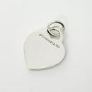 Tiffany & Co Notes Heart Pendant 727 Fifth Ave New York Notes in Sterling Silver-8