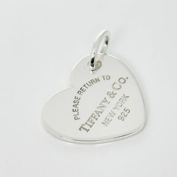 Return to Tiffany Wide Heart Tag Pendant or Charm in Sterling Silver - 0