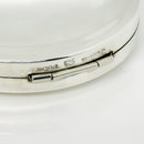 Tiffany & Co Makeup Cosmetic Purse Mirror Folding Compact Round in Silver-3