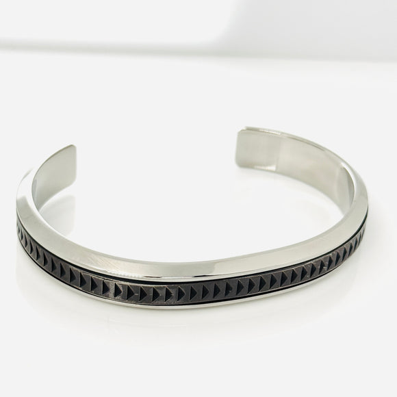 Tiffany & Co Black Caliper Cuff Bracelet in Titanium Mens Unisex Paloma Picasso