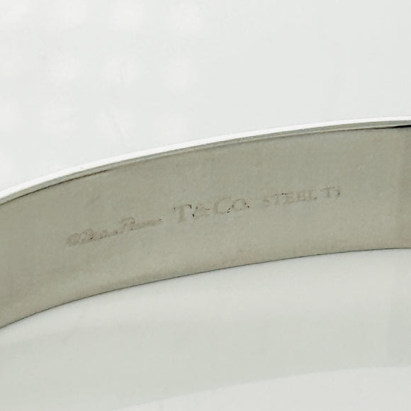 Tiffany & Co Black Caliper Cuff Bracelet in Titanium Mens Unisex Paloma Picasso