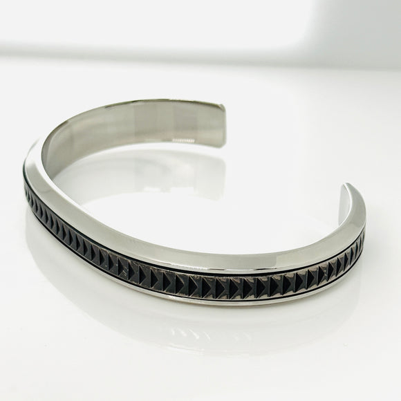Tiffany & Co Black Caliper Cuff Bracelet in Titanium Mens Unisex Paloma Picasso