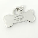 Return to Tiffany & CO. Dog Bone Pet ID Charm or Pendant Small in Silver Engravable-1