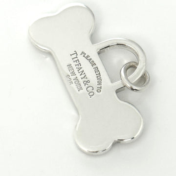 Return to Tiffany & CO. Dog Bone Pet ID Charm or Pendant Small in Silver Engravable - 0