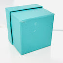 Tiffany & Co. Blue Leather Empty Double 2 Ring Box and Blue Gift Box Lux #1203-4