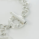 Tiffany & Co. Heart Tag Toggle Charm Bracelet 8" Blank Engravable in 925 Silver-4