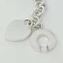 Tiffany & Co. Heart Tag Toggle Charm Bracelet 8" Blank Engravable in 925 Silver-5