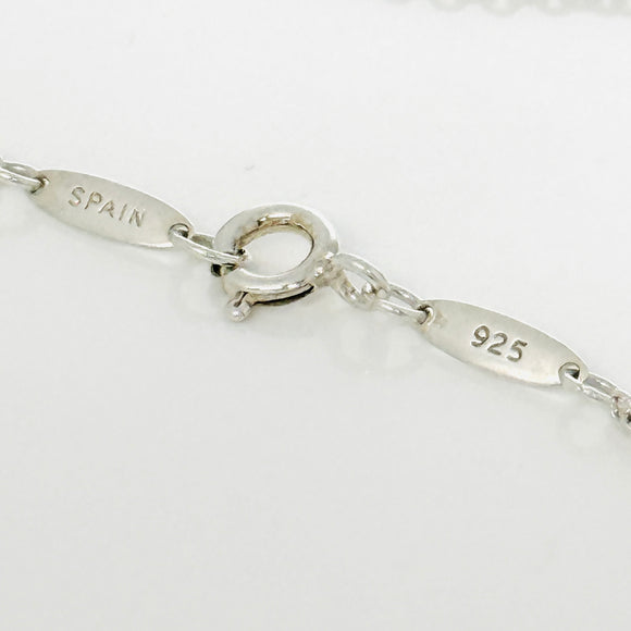 Tiffany & Co Elsa Peretti Chain 18" Necklace in 925 Sterling Silver 1.5mm Links