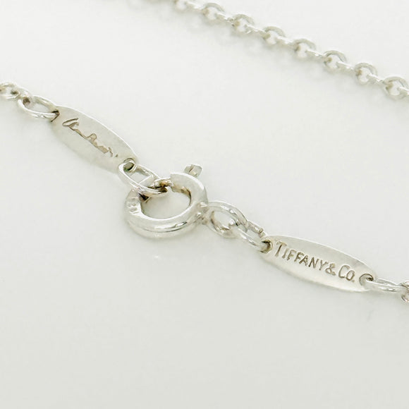 Tiffany & Co Elsa Peretti Chain 18" Necklace in 925 Sterling Silver 1.5mm Links