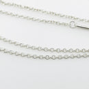 Tiffany & Co Elsa Peretti Chain 18" Necklace in 925 Sterling Silver 1.5mm Links-4