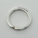 Tiffany & Co Heavy Thick Key Ring in Sterling Silver Keyring-1