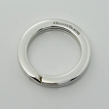 Tiffany & Co Heavy Thick Key Ring in Sterling Silver Keyring