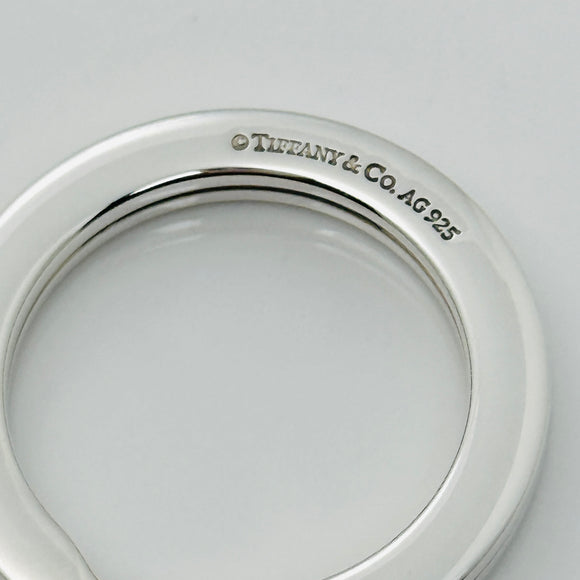 Tiffany & Co Heavy Thick Key Ring in Sterling Silver Keyring