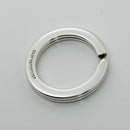 Tiffany & Co Heavy Thick Key Ring in Sterling Silver Keyring-4