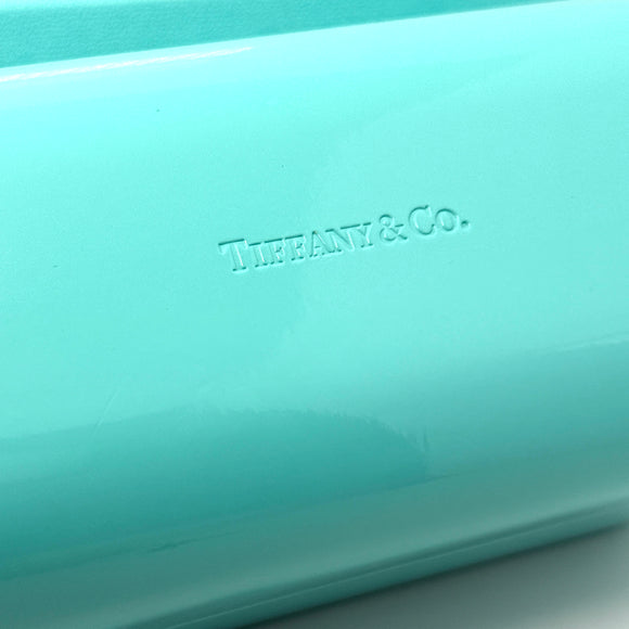 Tiffany & Co Soft Blue Leather Sunglass Eyeglass Storage Case