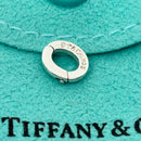 SMALL Tiffany & Co Sterling Silver Pendant Jump Ring Clasp Attachment Holder-2