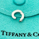 SMALL Tiffany & Co Sterling Silver Pendant Jump Ring Clasp Attachment Holder-4