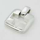 Tiffany & Co Roman Cross Pendant Cutout Stencil Mens Unisex in Sterling Silver-1