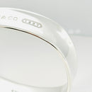 7.5" Tiffany & Co 1837 Square Wide Bangle Bracelet in Sterling Silver Medium-3