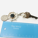 Tiffany & Co Compass Key Ring Keychain Ship Wheel Boat Sailing Captain-7