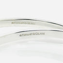 8" Large Tiffany & Co 1837 Double Interlocking Bangle Bracelet in Silver-5