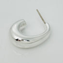 1 Tiffany & Co Hoop Huggie Puff Puffed Earring Single Replacement-1