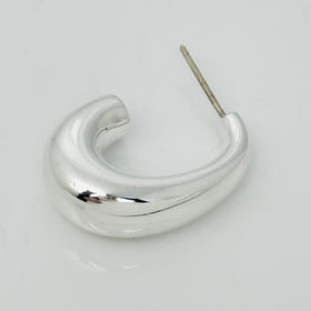 1 Tiffany & Co Hoop Huggie Puff Puffed Earring Single Replacement