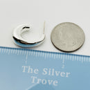 1 Tiffany & Co Hoop Huggie Puff Puffed Earring Single Replacement-4