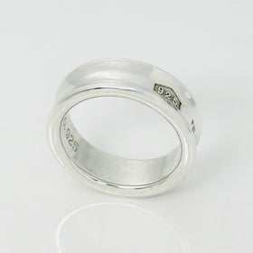 Size 6 Tiffany 1837 Concave Ring Band in Sterling Silver (Copy) - 0
