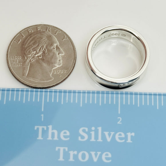 Size 6 Tiffany 1837 Concave Ring Band in Sterling Silver (Copy)