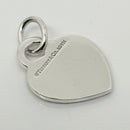 Tiffany & Co Notes 727 Fifth Ave Wave Heart Pendant or Charm in Sterling Silver-7