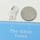 Tiffany & Co Elephant Charm or Pendant in Sterling Silver-7