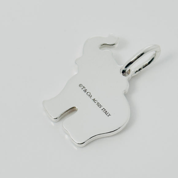 Tiffany & Co Elephant Charm or Pendant in Sterling Silver